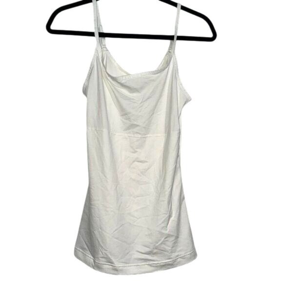 Maidenform XLT White Camisole Top With Adjustable Straps Comfortable - Picture 1 of 4